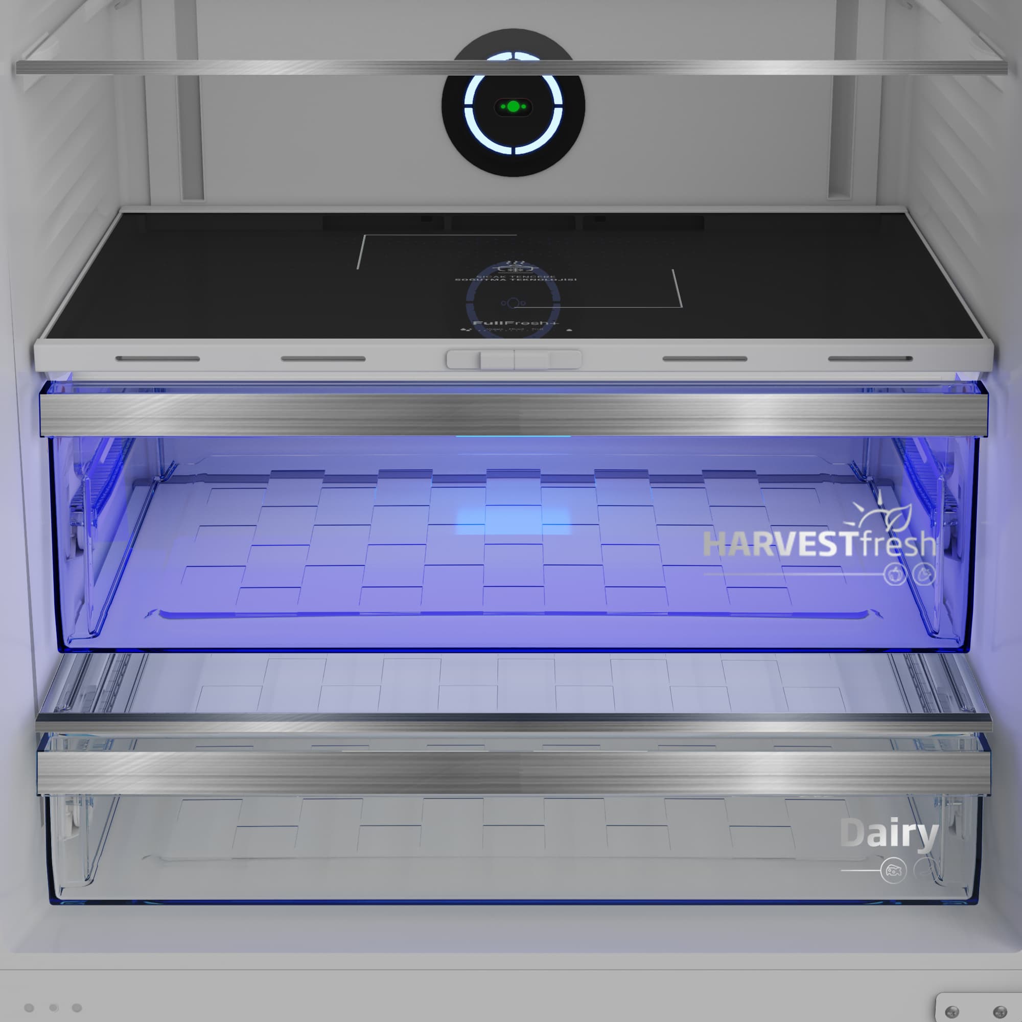 Beko 678551 EDI Tencere Soğutma TeknolojiliNo Frost Buzdolabı thumbnail 3
