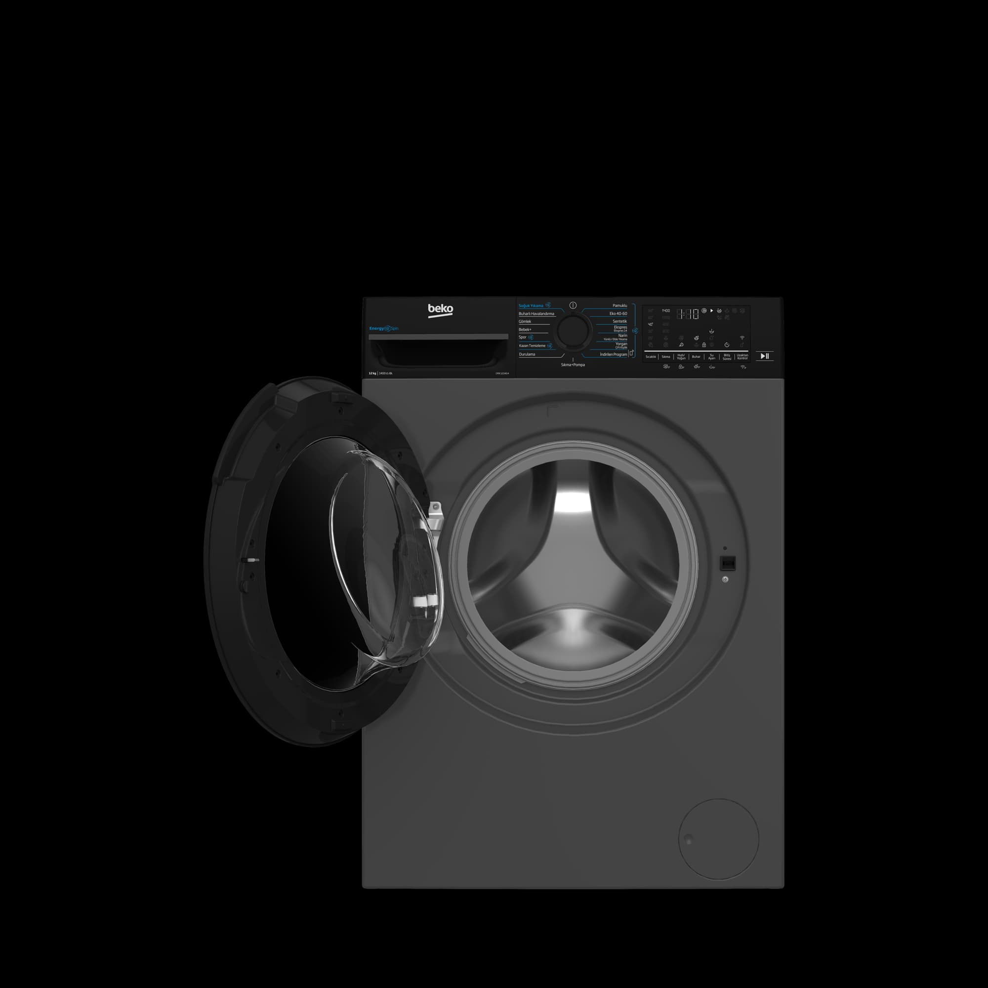 Beko CMX 12140 A 12 Kg Çamaşır Makinesi thumbnail 3